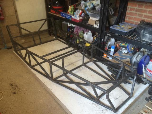 Chassis front half finished